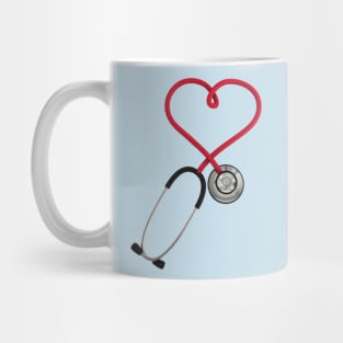 I Heart Stethoscope Mug